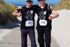 Startnummer 45: Wir freuen uns das wir auch dieses Jahe wieder dabei sein konnten und das sogar auf Amrum. Aloha Moni & Hesi