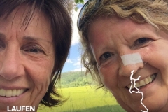 Startnummer 407 und 408: Hier ein Bild mit den Zeiten von meinem Lauf - gemeinsam mit meiner Freundin. Viel Erfolg weiterhin und herzliche Grüße aus Bendorf