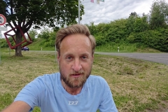 Startnummer 133: Am Ziel:Platt aber glücklich