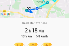 Startnummer 272: Die 13,5 km waren für uns schon eine Herrausforderung , aber bei strahlendem Sonnenschein und die gute Sache im Kopf haben wir es geschafft. Liebste Grüße auf die Insel senden euch Anja (273)  und Chrissy (272)
