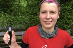 Startnummer 156: Liebe Grüße an alle,  ich bin 26,5km in 2:16:52 gerannt.  Liebe Grüße aus Essen und Danke fürs Organisieren, Gabi