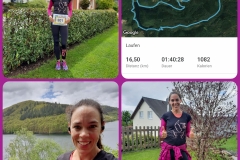 Startnummer 301: Trotz des Wetters war es ein super toller Lauf 😊 ⛅🌦🌧 Hat Spaß gemacht 🏃‍♀️🏃‍♀️
LG aus dem Hunsrück