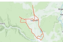 Startnummer 330: Ich war heute zu Besuch in der Nachsorgeklinik Tannheim und bin die 26km gleich dort gelaufen.