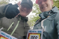 Startnummer 319: Die Sauerländer sind rund um den Hennesee gelaufen und haben immerhin Wellengang, Sturm und Regen erlebt. Also fast wie auf Amrum ;)