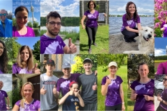 Startnummer 258: Das Laufteam von Vertex Pharmaceuticals